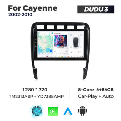 DUDU7 Porsche Cayenne 2002-2010 Head Unit Car Stereo | Apple CarPlay & Android Auto