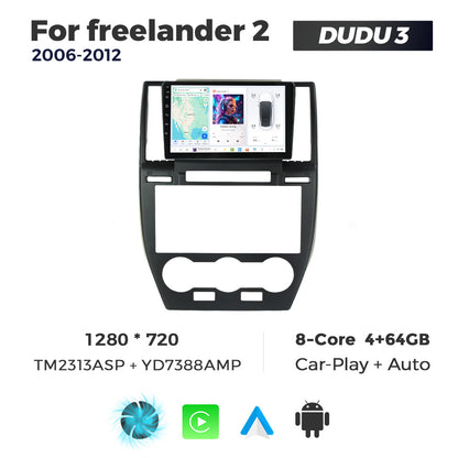 DUDU7 Land Rover Fleelander 2 2006-2012 Head Unit Car Stereo | Apple CarPlay & Android Auto