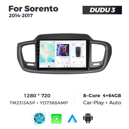 DUDU7 Kia Sorento 2014-2017 Head Unit Car Stereo | Apple CarPlay & Android Auto