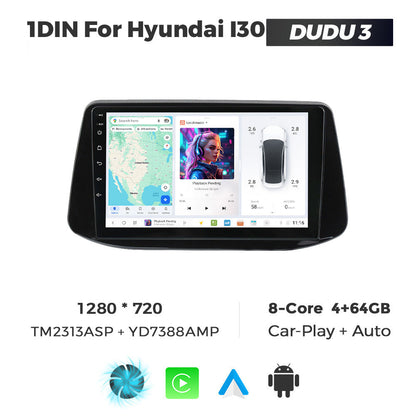 DUDU7 Hyundai i30 2017-2025 Head Unit Car Stereo | Apple CarPlay & Android Auto