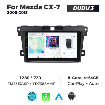 DUDU7 Mazda CX-7 2008-2015 Head Unit Car Stereo | Apple CarPlay & Android Auto