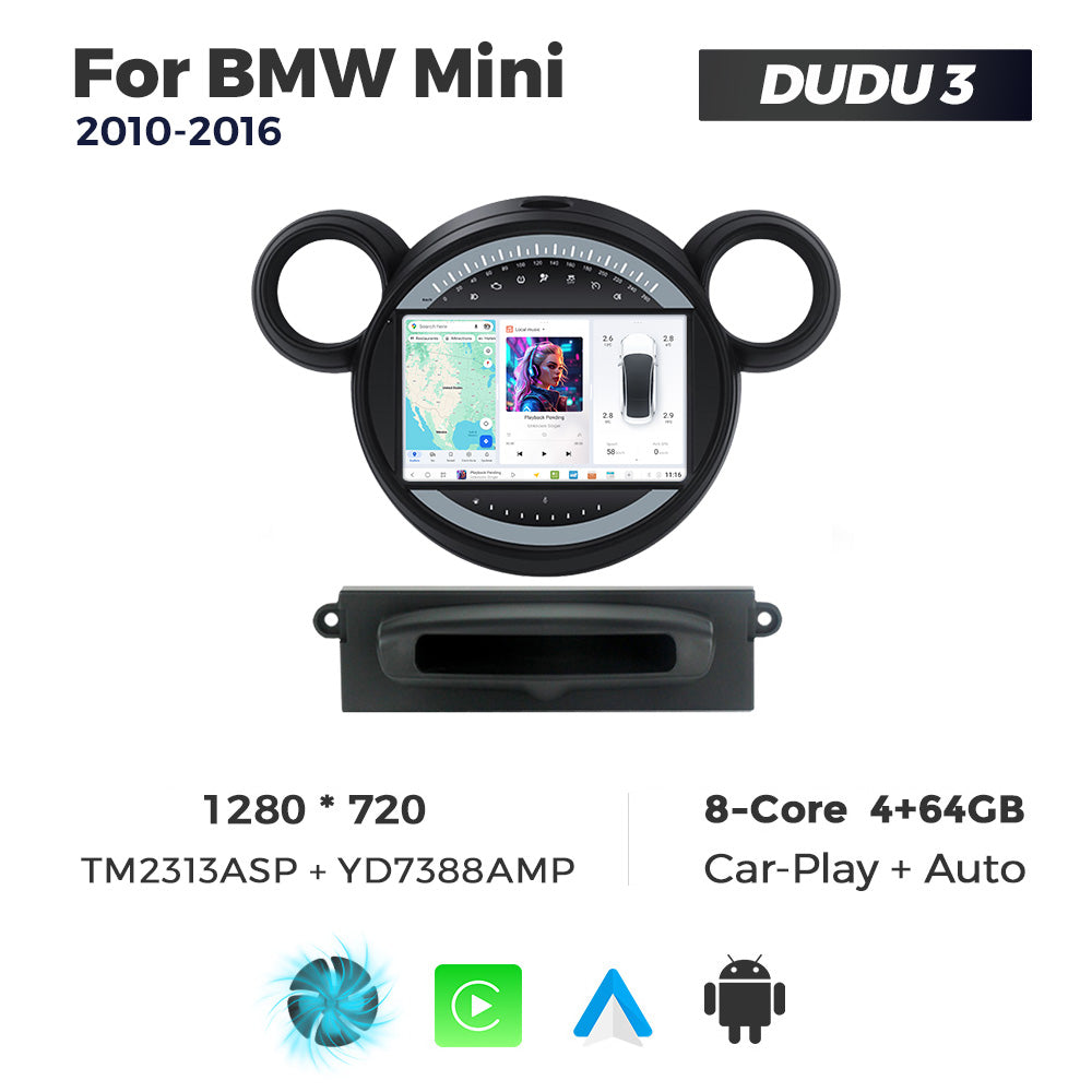 DUDU7 Mini 2010-2016 Head Unit Car Stereo | Apple CarPlay & Android Auto