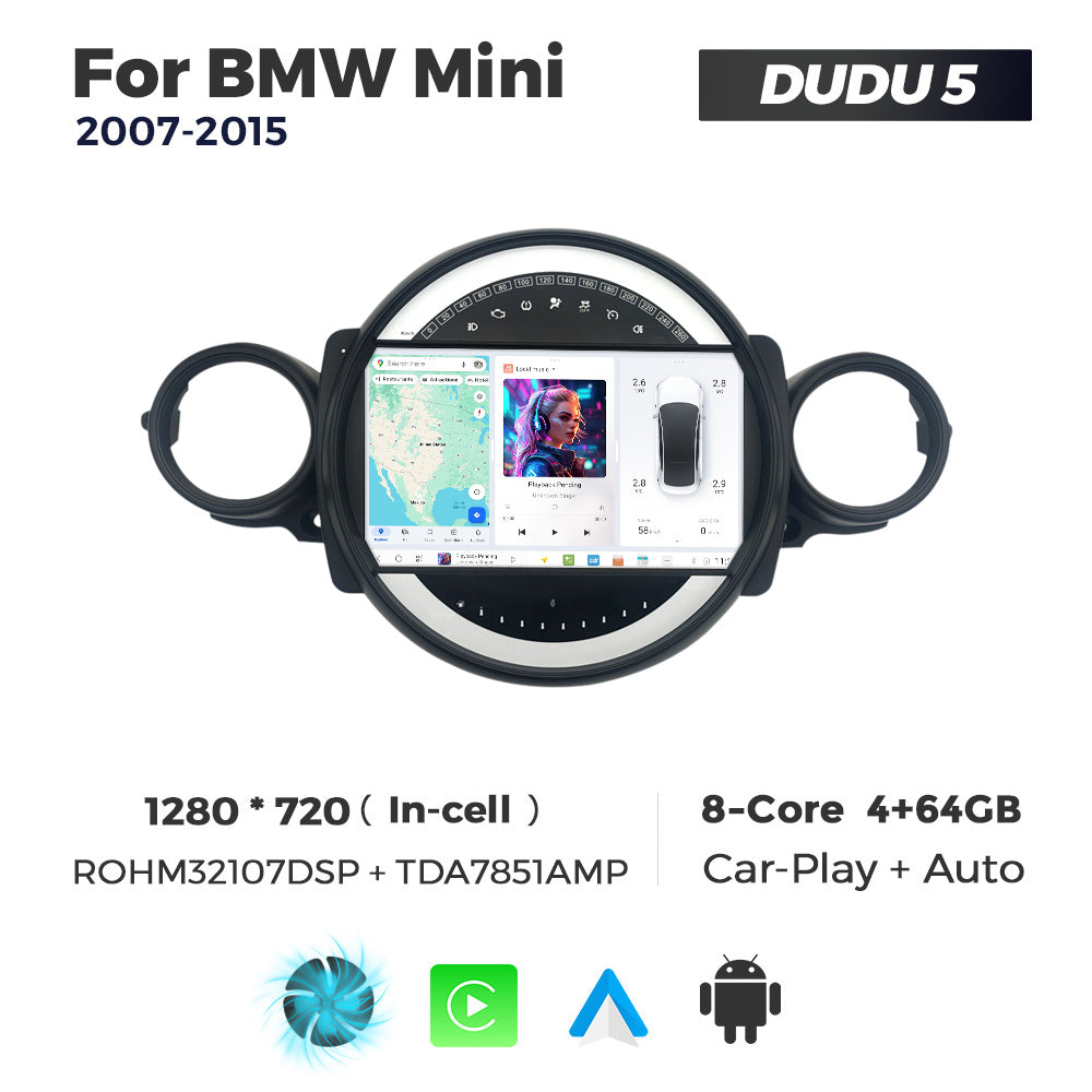 DUDU7 Mini 2007-2015 Head Unit Car Stereo | Apple CarPlay & Android Auto