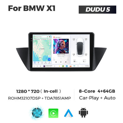 DUDU7 BMW X1 2009-2015  Head Unit Car Stereo | Apple CarPlay & Android Auto