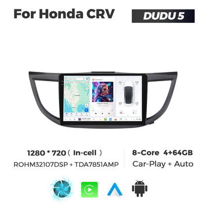 DUDU7 Honda CRV 2012-2017 Head Unit Car Stereo | Apple CarPlay & Android Auto