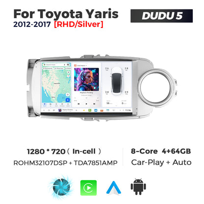 DUDU7 Toyota Yaris 2012-2017 Head Unit Car Stereo | Apple CarPlay & Android Auto RHD