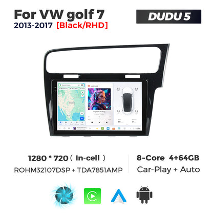 DUDU7 Volkswagen Golf MK7 2013-2017 Head Unit Car Stereo | Apple CarPlay & Android Auto