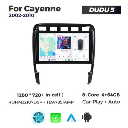 DUDU7 Porsche Cayenne 2002-2010 Head Unit Car Stereo | Apple CarPlay & Android Auto