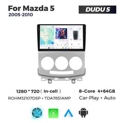 DUDU7 Mazda 5 2005-2010 Head Unit Car Stereo | Apple CarPlay & Android Auto