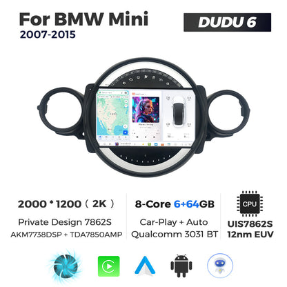 DUDU7 Mini 2007-2015 Head Unit Car Stereo | Apple CarPlay & Android Auto