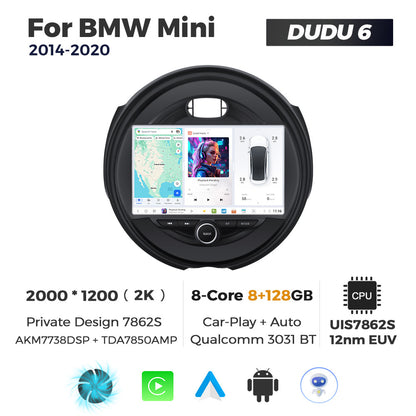 DUDU7 Mini 2014-2020 Head Unit Car Stereo | Apple CarPlay & Android Auto