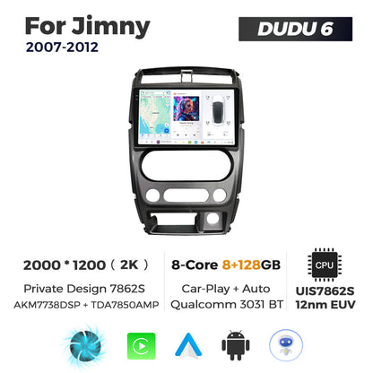 DUDU7 Suzuki Jumny 2007-2012 Head Unit Car Stereo | Apple CarPlay & Android Auto