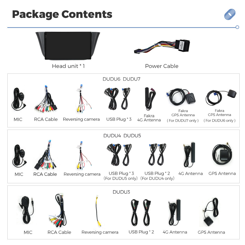DUDU7 Toyota Prius 2015-2022 Head Unit Car Stereo | Apple CarPlay & Android Auto