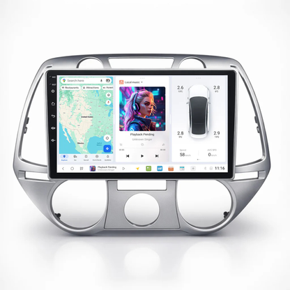 DUDU7 Hyundai i20 2008-2014 Head Unit Car Stereo | Apple CarPlay & Android Auto