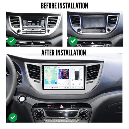 DUDU7 Hyundai ix35 Tucson 2015-2018 Head Unit Car Stereo | Apple CarPlay & Android Auto