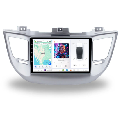 DUDU7 Hyundai ix35 Tucson 2015-2018 Head Unit Car Stereo | Apple CarPlay & Android Auto