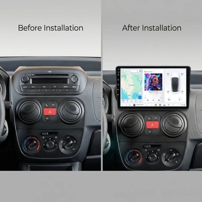 DUDU7 Citroen Nemo & Peugeot Bipper & Fiat Fiorino Qubo 2008-2018 Head Unit Car Stereo | Apple CarPlay & Android Auto