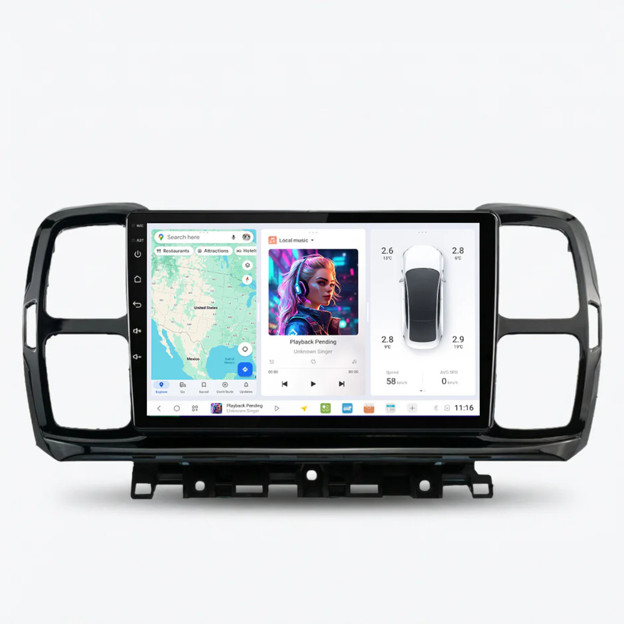 DUDU7 Citroen C5 Aircross 2017-Present Head Unit Car Stereo | Apple CarPlay & Android Auto
