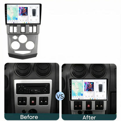 DUDU7 Dacia Logan 2004-2009 Head Unit Car Stereo | Apple CarPlay & Android Auto