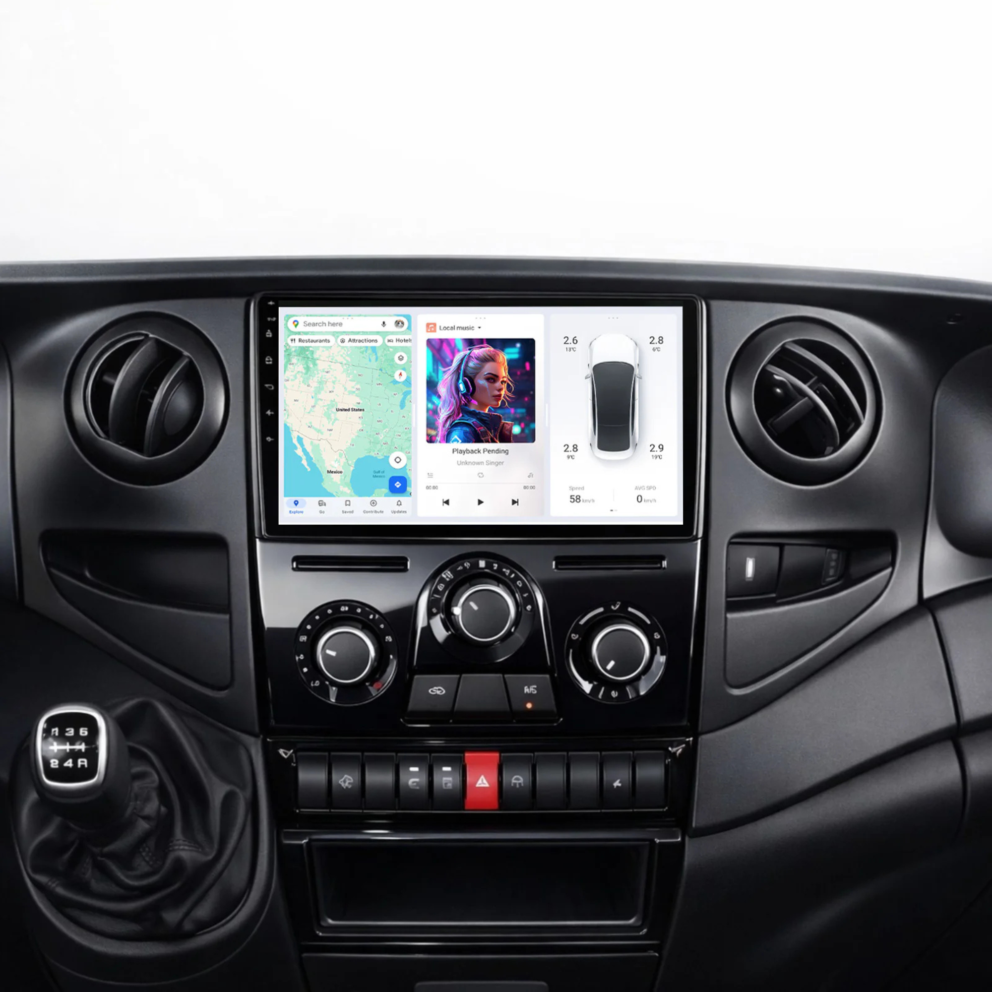DUDU7 Iveco Daily 2005-2014 Head Unit Car Stereo | Apple CarPlay & Android Auto