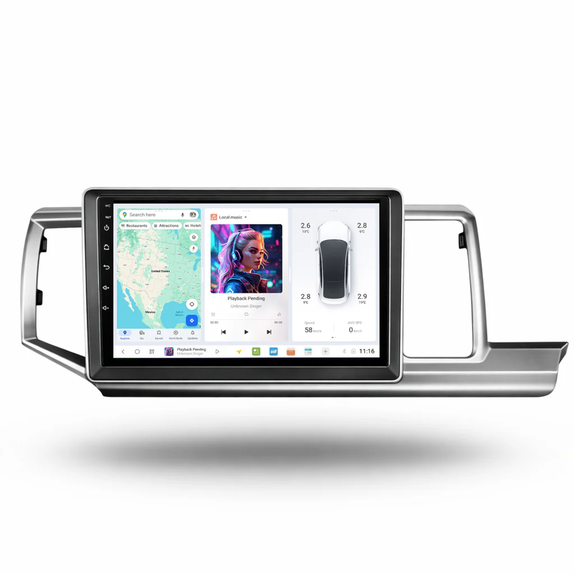 DUDU7 Honda Stepwgn 2009-2015 RHD Head Unit Car Stereo | Apple CarPlay & Android Auto
