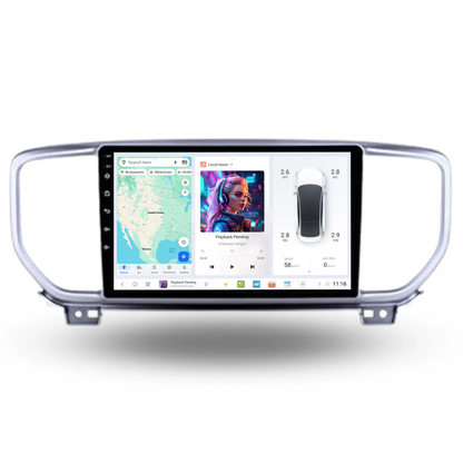 DUDU7 Kia Sportage 2015-2020 Head Unit Car Stereo | Apple CarPlay & Android Auto