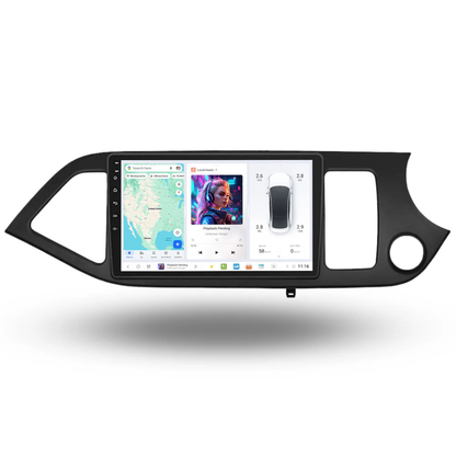 DUDU7 Kia Picanto 2011-2016 Head Unit Car Stereo | Apple CarPlay & Android Auto
