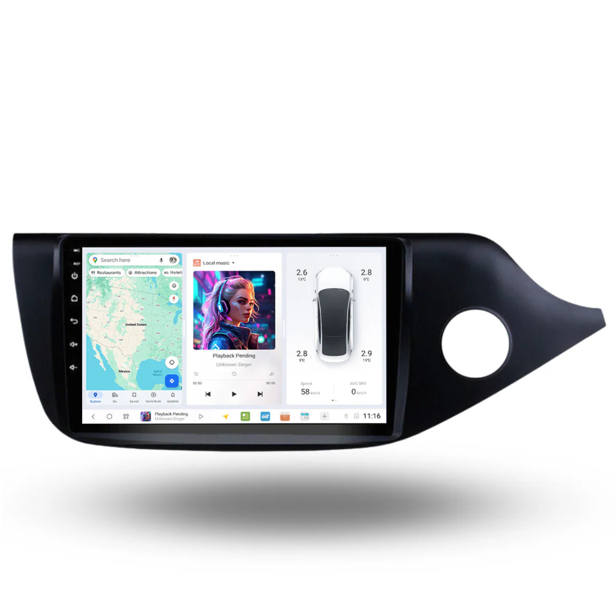 DUDU7 Kia Ceed 2012-2017 Head Unit Car Stereo | Apple CarPlay & Android Auto